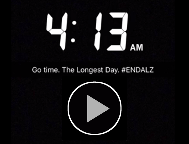 Longest Day time with play logo
